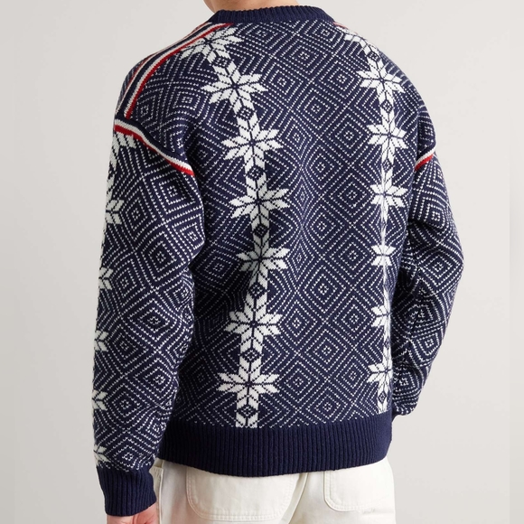 NWT JCrew Lambswool Jacquard Nordic Ski Sweater - Size M - Picture 10 of 13